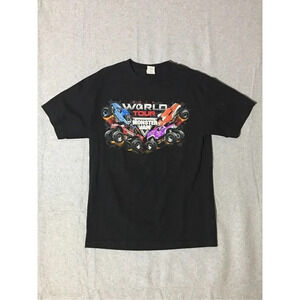 Mens Alstyle Shirt Size Medium Monster Truck Jam 2014 Graphic Tee Grunge